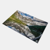 雪崩湖での反射 ドアマット (アングル)