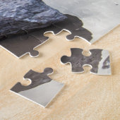 雪崩湖モンタナ。クリスマスグリーティング ジグソーパズル (側面)