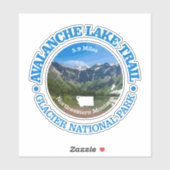 雪崩湖跡(OBP) シール (シート)