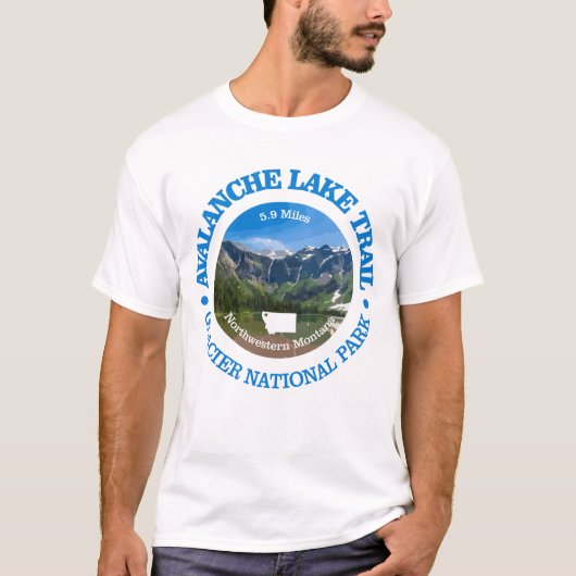雪崩湖跡(OBP) Tシャツ (正面)