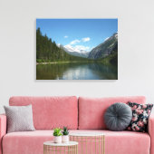 雪崩湖I氷河の国立公園 キャンバスプリント (インサイチュ (リビング))