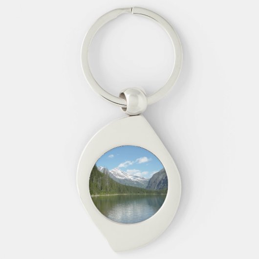 雪崩湖I氷河の国立公園 キーホルダー (正面)