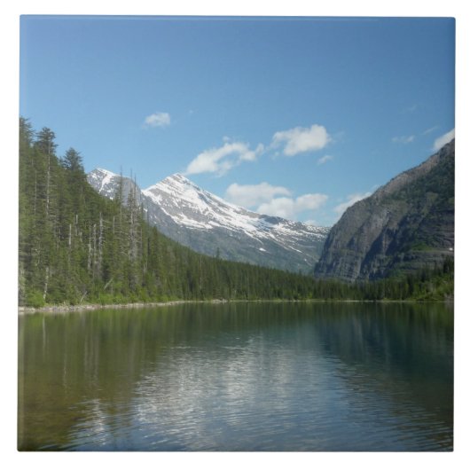 雪崩湖I氷河の国立公園 タイル (正面)