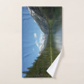 雪崩湖I氷河の国立公園 ハンドタオル (ハンドタオル)