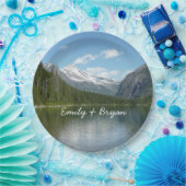 雪崩湖I氷河の国立公園 ペーパープレート (パーティー)