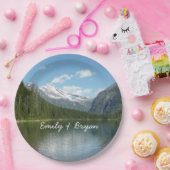 雪崩湖I氷河の国立公園 ペーパープレート (パーティー)