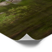 雪崩湖I氷河の国立公園 ポスター (角)