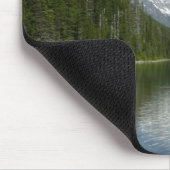 雪崩湖I氷河の国立公園 マウスパッド (コーナー)