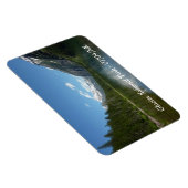 雪崩湖I氷河の国立公園 マグネット (右側)