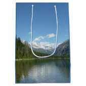 雪崩湖I氷河の国立公園 ミディアムペーパーバッグ (裏面)