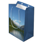 雪崩湖I氷河の国立公園 ミディアムペーパーバッグ (裏面アングル)