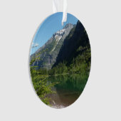 雪崩湖II氷河の国立公園 オーナメント (正面)