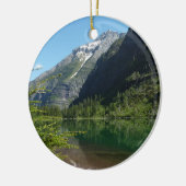 雪崩湖II氷河の国立公園 セラミックオーナメント (左)