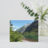 雪崩湖II氷河の国立公園 ポストカード (スタンド正面)