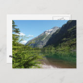 雪崩湖II氷河の国立公園 ポストカード (正面/裏面)