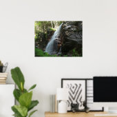 雪崩滝 ポスター (ホームオフィス)