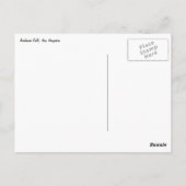 雪崩滝 ポストカード (裏面)