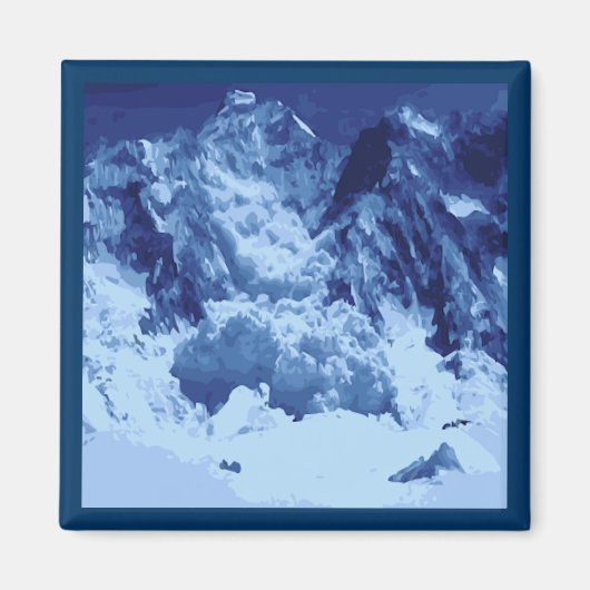 雪崩磁石 マグネット (正面)