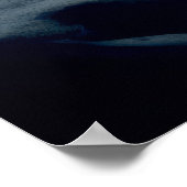 雪崩自然力雪力地球災害 ポスター (角)