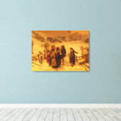 雪崩(Gerolamo Inuno著) キャンバスプリント (インサイチュ (ウッドフロア))