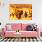 雪崩(Gerolamo Inuno著) キャンバスプリント (インサイチュ (リビング))