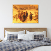 雪崩(Gerolamo Inuno著) キャンバスプリント (インサイチュ (寝室))