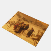 雪崩（Gerolamo Inuno著） ドアマット (アングル)