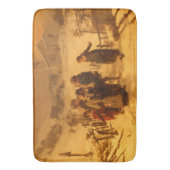 雪崩（Gerolamo Inuno著） バスマット (正面縦)