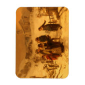 雪崩（Gerolamo Inuno著） マグネット (縦)