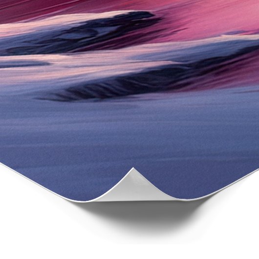 雪川とクリムゾンの空 ポスター (角)