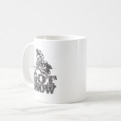 雪得雪車 コーヒーマグカップ (正面左)
