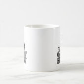 雪得雪車 コーヒーマグカップ (中央)