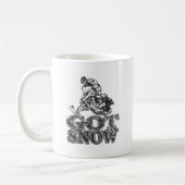 雪得雪車 コーヒーマグカップ (左)