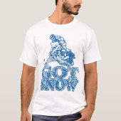 雪得青動揺しての Tシャツ (正面)