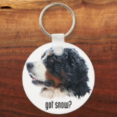 雪得?ベルネーズマウンテンドッグ キーホルダー (正面)