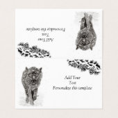 雪怒に黒い狼、野生の冬 (外部フラット)