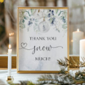 雪感謝してい盛り ポスター