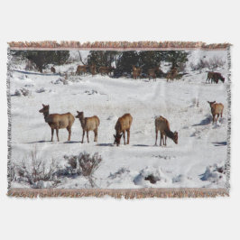 雪投げ毛布 スローブランケット