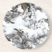 雪抽象芸術 コースター (正面)
