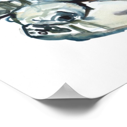 雪擦り ポスター (角)