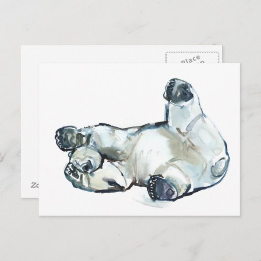 雪擦り ポストカード (正面/裏面)