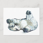 雪擦り ポストカード (正面)