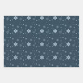 雪数々の片色 ラッピングペーパーシート (正面2)