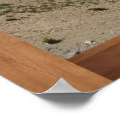 雪斜面レッドコーンコロラド風光明媚なポスター ポスター (角)