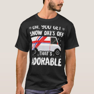 雪日オフ郵便局の郵便局郵便局男性No Tシャツ