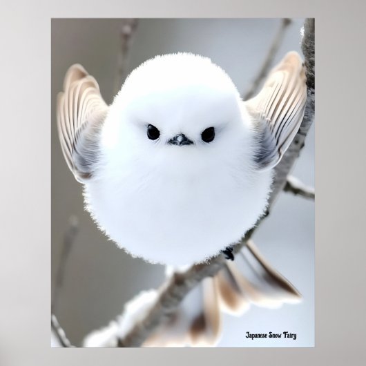 雪日本のの妖精 ポスター (正面)