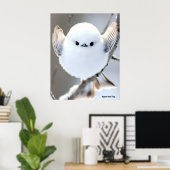 雪日本のの妖精 ポスター (ホームオフィス)