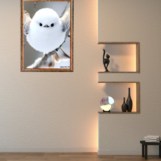 雪日本のの妖精 ポスター