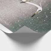 雪日本の包み紙 ラッピングペーパー (角)