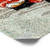 雪日本の景 ポスター (角)